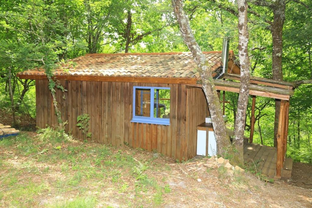 Cabane Au Coeur De La Foret Des Landes De Gascogne Belin-Beliet Exteriör bild